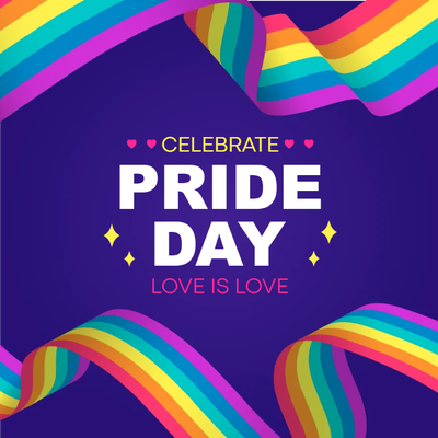 Custom Outdoor Yard Signs Multiple Sizes Celebrate Pride Day