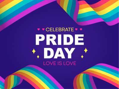 Custom Outdoor Yard Signs Multiple Sizes Celebrate Pride Day