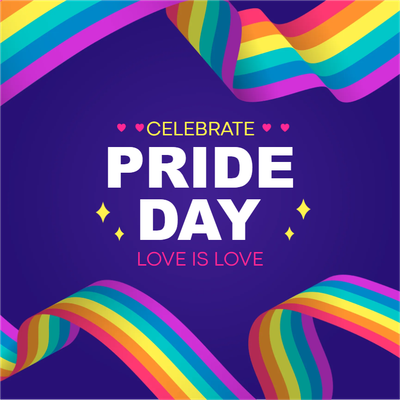 Custom Outdoor Yard Signs Multiple Sizes Celebrate Pride Day