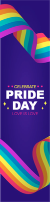 Custom Outdoor Yard Signs Multiple Sizes Celebrate Pride Day