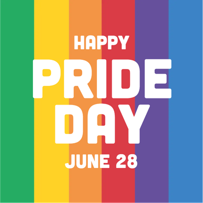 Custom Outdoor Yard Signs Multiple Sizes Happy Pride Day