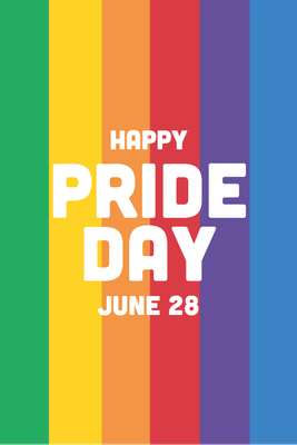 Custom Outdoor Yard Signs Multiple Sizes Happy Pride Day