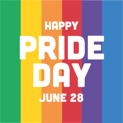 Custom Outdoor Yard Signs Multiple Sizes Happy Pride Day