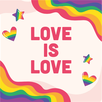 Custom Outdoor Yard Signs Multiple Sizes Pride Is Love