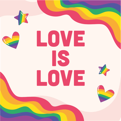 Custom Outdoor Yard Signs Multiple Sizes Pride Is Love