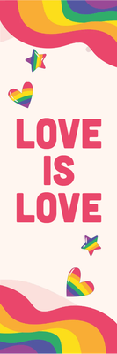 Custom Outdoor Yard Signs Multiple Sizes Pride Is Love