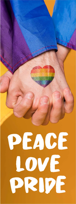 Custom Outdoor Yard Signs Multiple Sizes Peace Love Pride