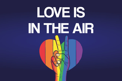Custom Outdoor Yard Signs Multiple Sizes Love is in the Air