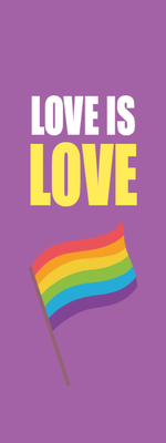 Custom Outdoor Yard Signs Multiple Sizes Love is Love