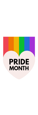 Custom Outdoor Yard Signs Multiple Sizes Pride Month Heart