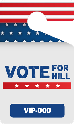 Custom Parking  Passes Multiple Sizes Vote For Hill