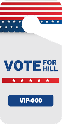 Custom Parking  Passes Multiple Sizes Vote For Hill