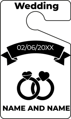Custom Parking  Passes Multiple Sizes Two Ring