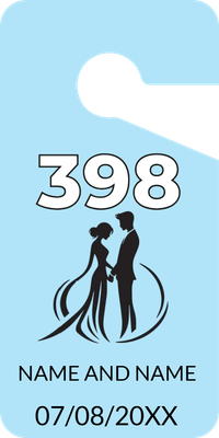 Custom Parking  Passes Multiple Sizes Couple