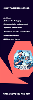 Custom Outdoor Yard Signs Multiple Sizes Smart Plumbing Solutions
