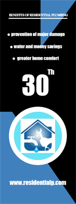 Custom Outdoor Yard Signs Multiple Sizes Benefits of Residential Plumbing