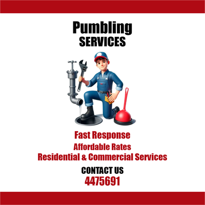 Custom Outdoor Yard Signs Multiple Sizes Quick Plumbing Repair