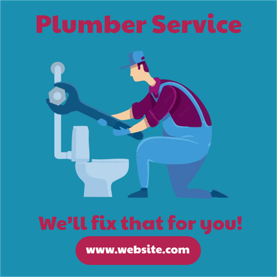 Custom Outdoor Yard Signs Multiple Sizes Plumber Service