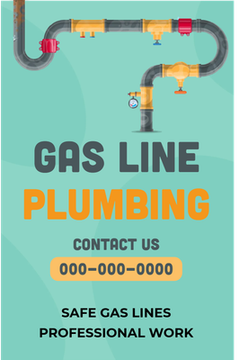 Custom Outdoor Yard Signs Multiple Sizes Safe Gas Lines Professional Work