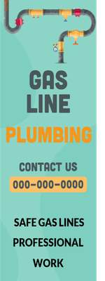 Custom Outdoor Yard Signs Multiple Sizes Safe Gas Lines Professional Work