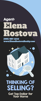 Custom Palm Cards Multiple Sizes Home Selling