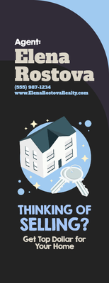 Custom Palm Cards Multiple Sizes Home Selling
