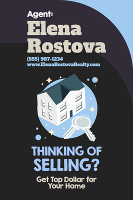Custom Palm Cards Multiple Sizes Home Selling