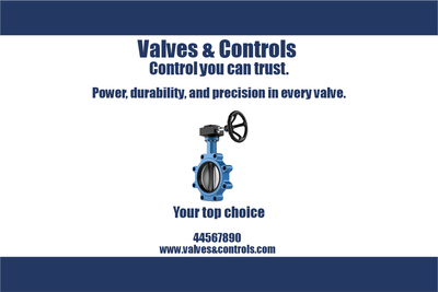 Custom Outdoor Yard Signs Multiple Sizes Valves & Controls 4
