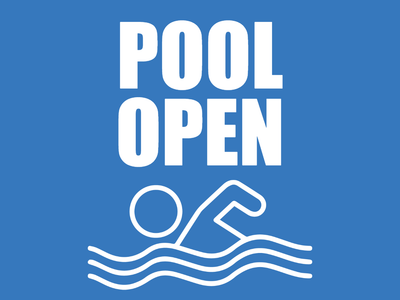 Custom Outdoor Yard Signs Multiple Sizes Pool Open Sign