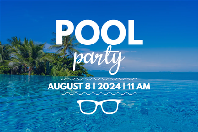 Custom Outdoor Yard Signs Multiple Sizes Pool Party Splash