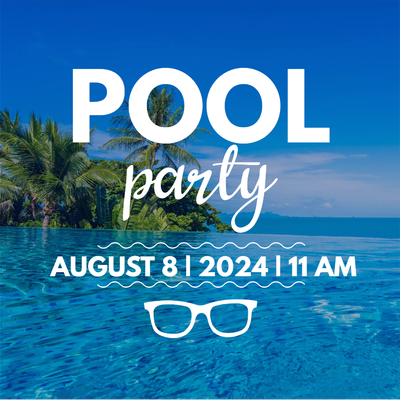 Custom Outdoor Yard Signs Multiple Sizes Pool Party Splash