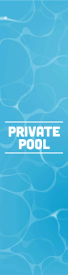 Custom Outdoor Yard Signs Multiple Sizes Private Pool