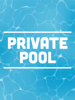 Custom Outdoor Yard Signs Multiple Sizes Private Pool