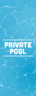 Custom Outdoor Yard Signs Multiple Sizes Private Pool