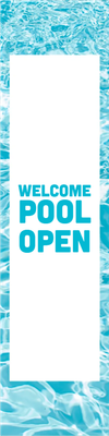 Custom Outdoor Yard Signs Multiple Sizes Welcome Pool Open