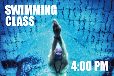Custom Outdoor Yard Signs Multiple Sizes Swimming Class