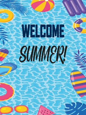 Custom Outdoor Yard Signs Multiple Sizes Welcome Summer