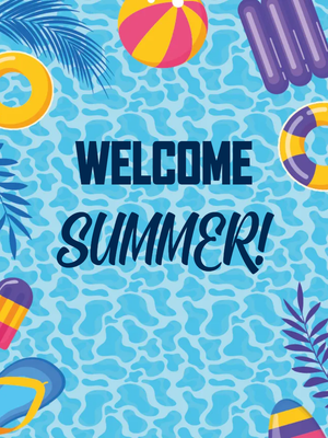 Custom Outdoor Yard Signs Multiple Sizes Welcome Summer