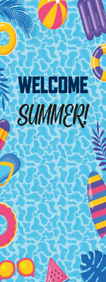 Custom Outdoor Yard Signs Multiple Sizes Welcome Summer