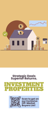 Custom Palm Cards Multiple Sizes Investment Properties