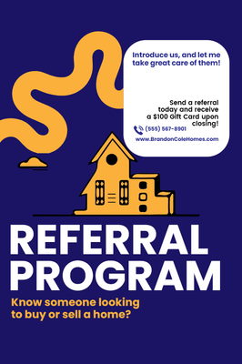 Custom Palm Cards Multiple Sizes Referral Program