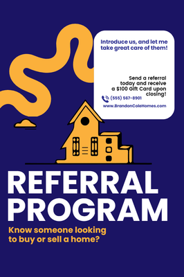 Custom Palm Cards Multiple Sizes Referral Program