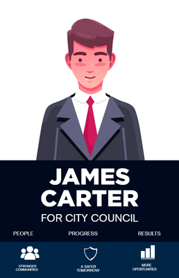 Custom Palm Cards Multiple Sizes Council Candidate