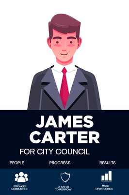 Custom Palm Cards Multiple Sizes Council Candidate
