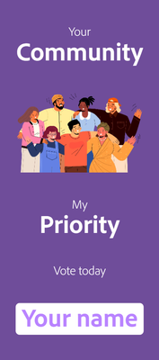 Custom Palm Cards Multiple Sizes Community Priority