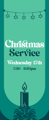 Custom Palm Cards Multiple Sizes Christmas Service