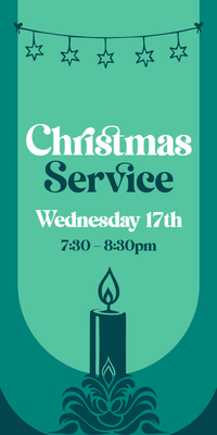 Custom Palm Cards Multiple Sizes Christmas Service