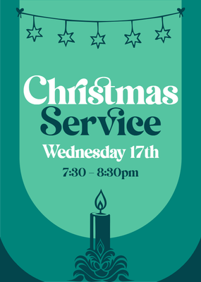 Custom Palm Cards Multiple Sizes Christmas Service