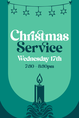 Custom Palm Cards Multiple Sizes Christmas Service