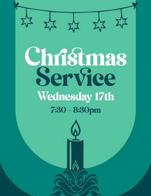 Custom Palm Cards Multiple Sizes Christmas Service